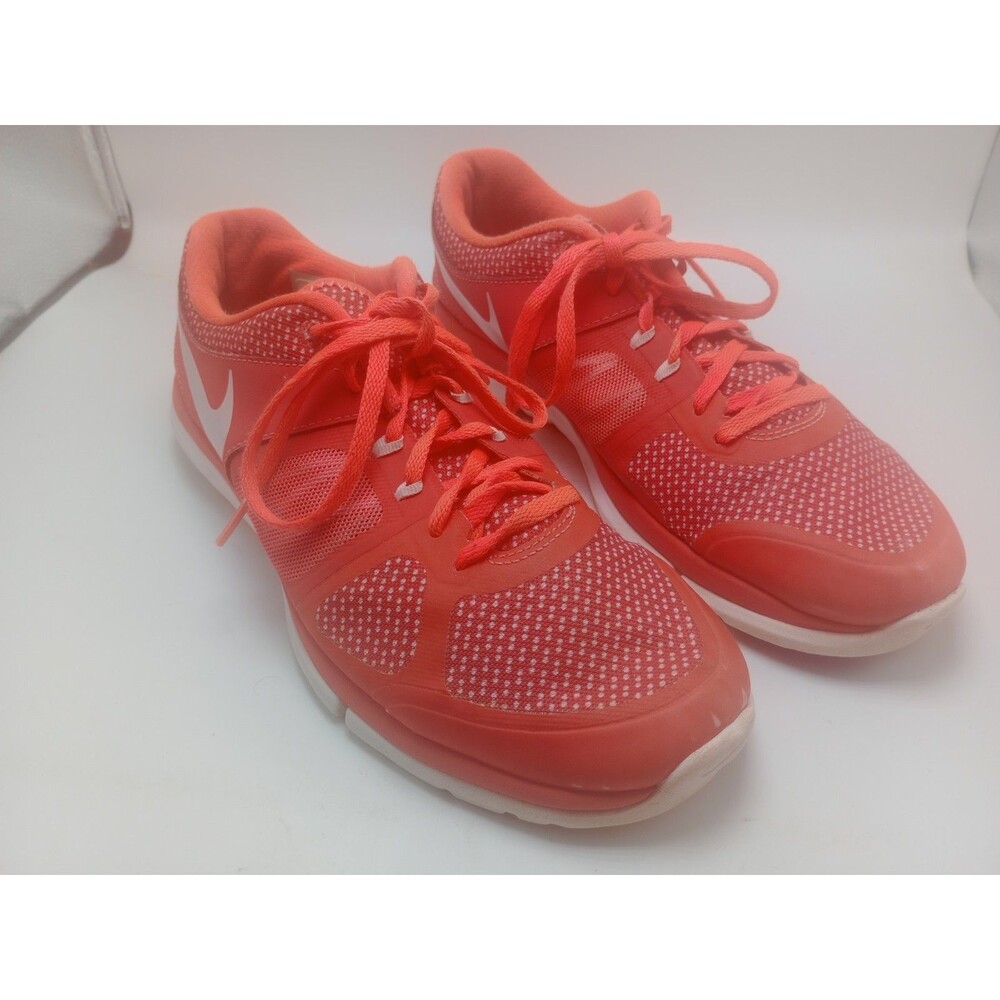 Nike Womens Flex 2014 642767-401 Crimson/Coral Running Shoes Sneakers Size 9